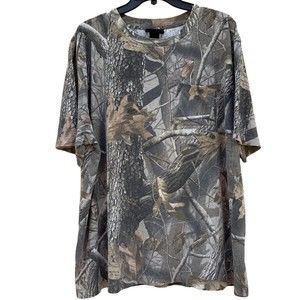 Winchester RealTree Hardwoods Camo Camouflage T-Shirt Men’s Sz 2XL? Outdoor Tree